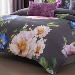 Bebejan Elegant Blossoms 5 Piece Reversible Comforter Set