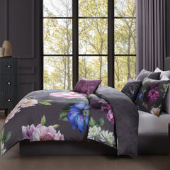 Bebejan Elegant Blossoms 5 Piece Reversible Comforter Set