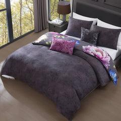Bebejan Elegant Blossoms 5 Piece Reversible Comforter Set