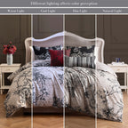 Bebejan French Linen 5 Piece Reversible Comforter Set