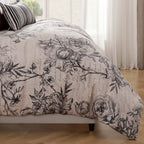 Bebejan French Linen 5 Piece Reversible Comforter Set