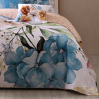 Bebejan Maia Blue 5 Piece Reversible Comforter Set