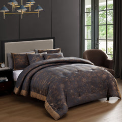 Bebejan Texture Jacquard 5 Piece Comforter Set