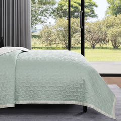 Bebejan 3 Piece Textured Quilted Coverlet Set