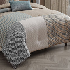 Bebejan Tranquil Patch 5 Piece Reversible Comforter Set