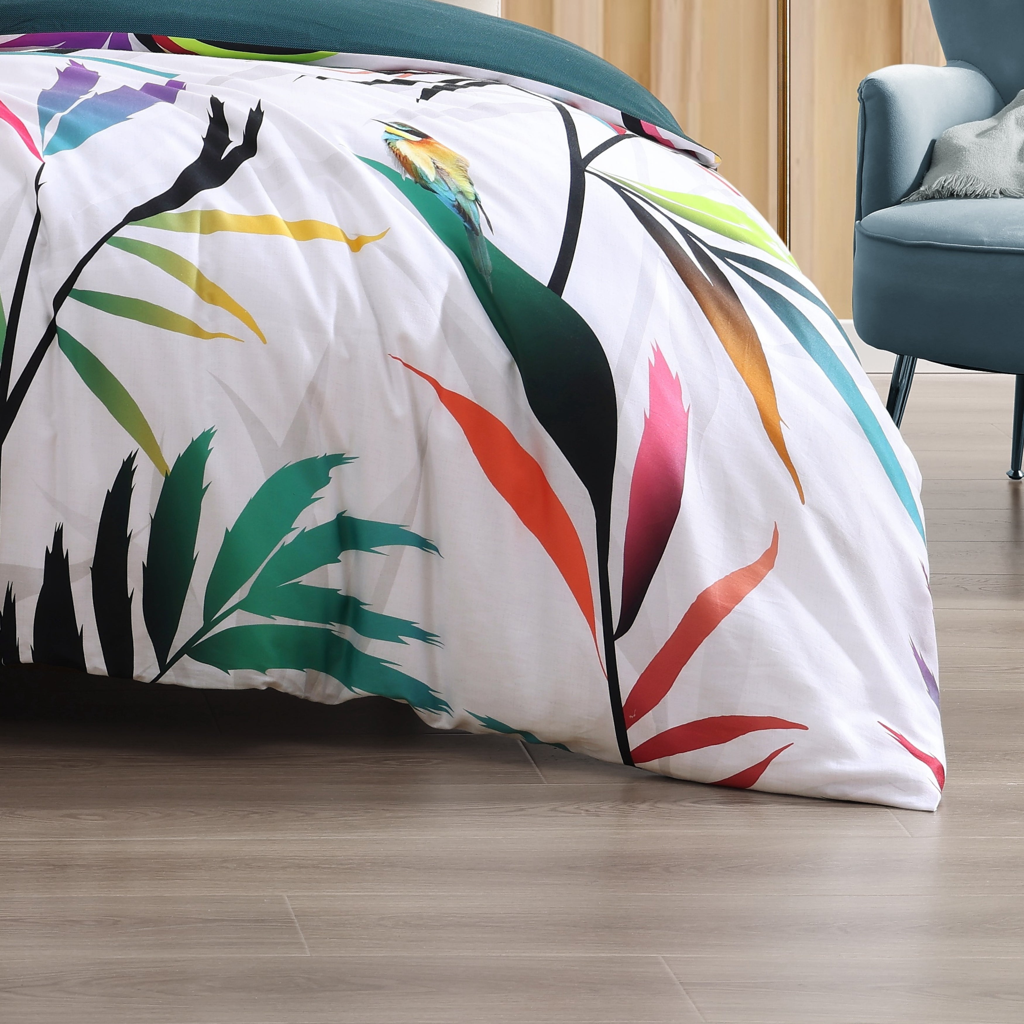 Bebejan Tropical Fusion 5 Piece Reversible Comforter Set