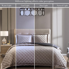 Bebejan 3 Piece Velvet Comforter Set