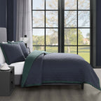 Bebejan 3 Piece Textured Quilted Coverlet Set