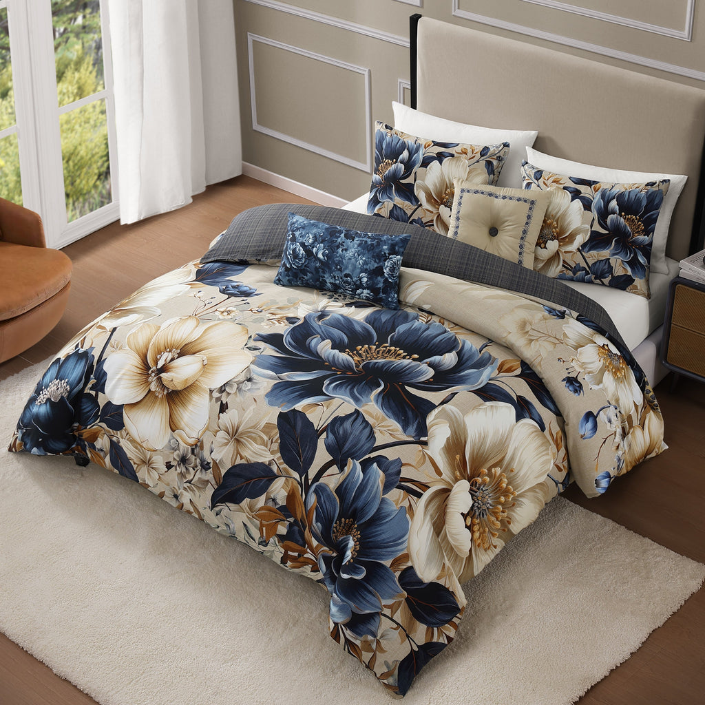 Bebejan English Manor 5 Piece Reversible Comforter Set