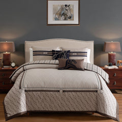 Bebejan Equestrian 5 Piece Reversible Comforter Set