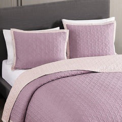 Bebejan 3 Piece Textured Quilted Coverlet Set