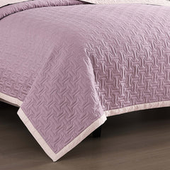 Bebejan 3 Piece Textured Quilted Coverlet Set