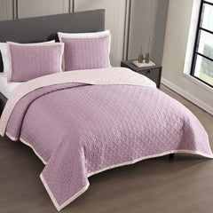 Bebejan 3 Piece Textured Quilted Coverlet Set