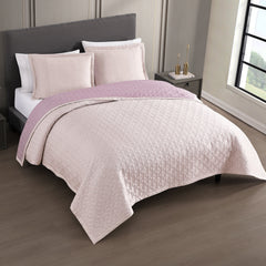 Bebejan 3 Piece Textured Quilted Coverlet Set