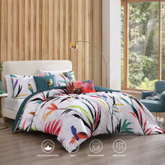 Bebejan Tropical Fusion 5 Piece Reversible Comforter Set