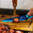 Kitchen Knife Set - Titanium Coated Blades