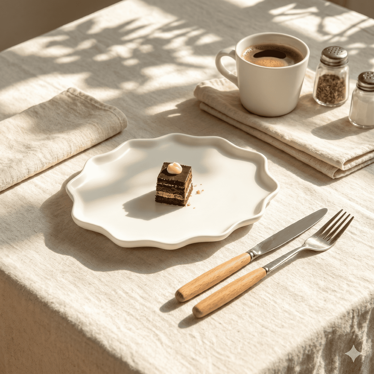 BosilunLife Bring Nature Inside Dinner Plate Recycled Eco-Clay 4-pcs set-2