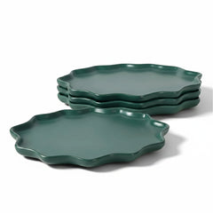 BosilunLife Bring Nature Inside Dinner Plate Recycled Eco-Clay 4-pcs set-4