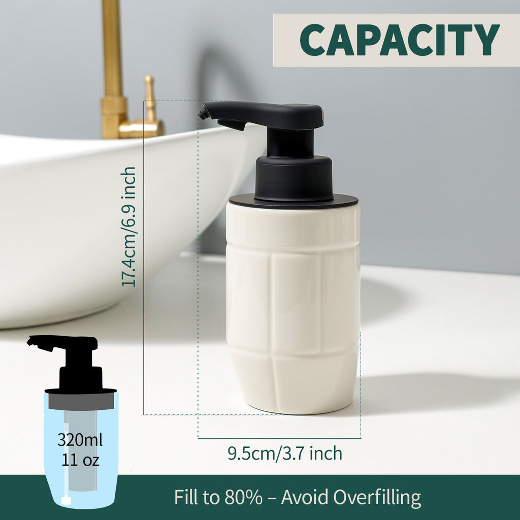 BosilunLife Eco-Brutalism Automatic Foaming Soap Dispenser Recycled Eco-Clay-2