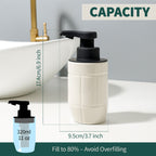 BosilunLife Eco-Brutalism Automatic Foaming Soap Dispenser Recycled Eco-Clay-2