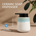 BosilunLife Nordic Bath Foaming Bathroom Set 3-Piece Recycled RebornClay™