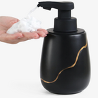 BosilunLife Nordic Garden Automatic Foaming Soap Dispenser 17 oz Recycled Eco-Clay-0