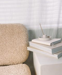 Palo Santo Holder - White-4