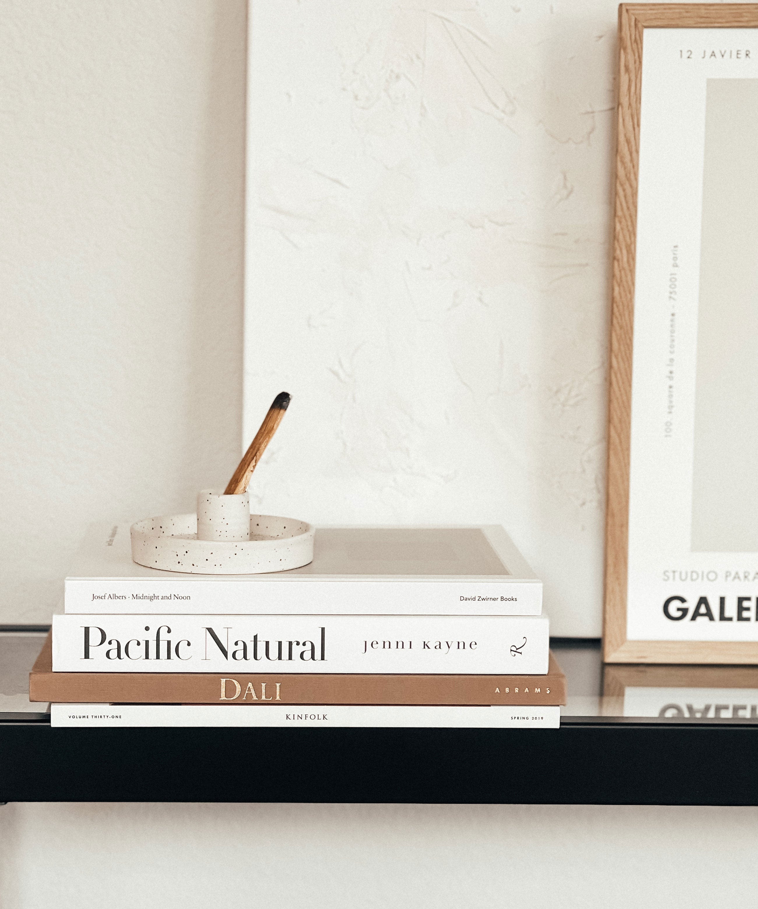Palo Santo Holder - White-3