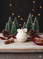 Round Bell Christmas Candle - Festive Holiday Decor for Your Home-1
