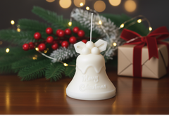 Tall Bell Christmas Candle for Elegant Holiday Décor-2