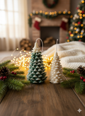 Handmade Christmas Tree Candles-0