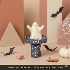 Ghost Candle |  Halloween Decor-0