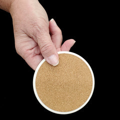 4" Colorful Lemons Sandstone Coasters (4 Pack)