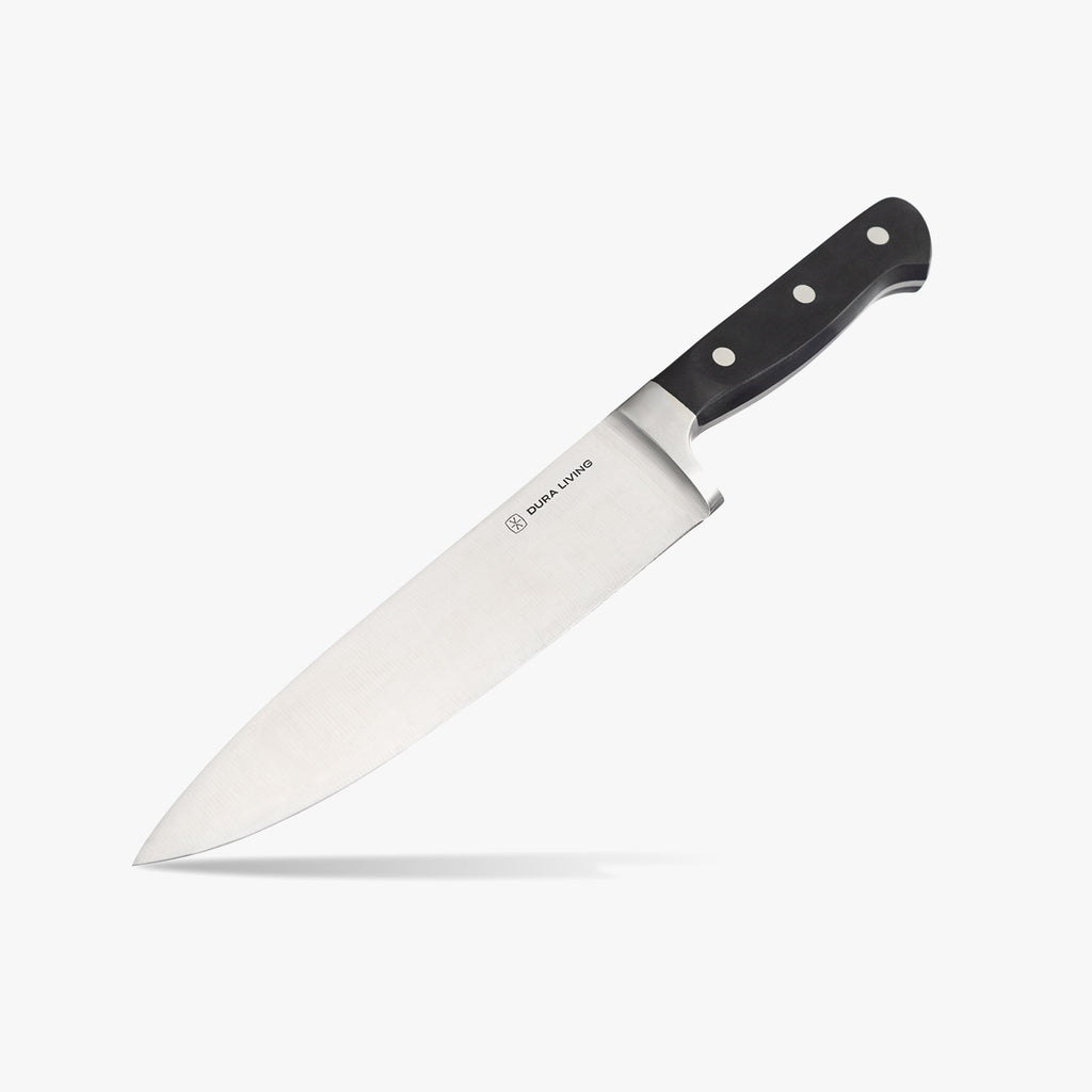 Superior 7 inch Santoku Knife - Black-0