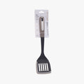Silicone Scratch and Heat Resistance Edge Slotted Turner, Grey-0