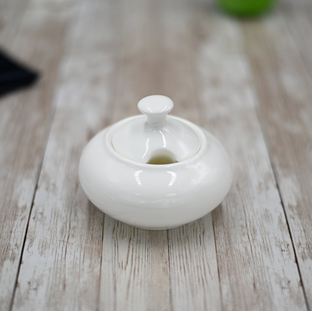 White Sugar Bowl 8 Oz | 250 Ml-3