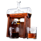 Whiskey & Wine Decanter Set 1250ml-0