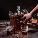 Whiskey & Wine Decanter Set 1250ml-4