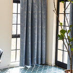 Clementine Embroidered-Pattern Blackout Curtain-3