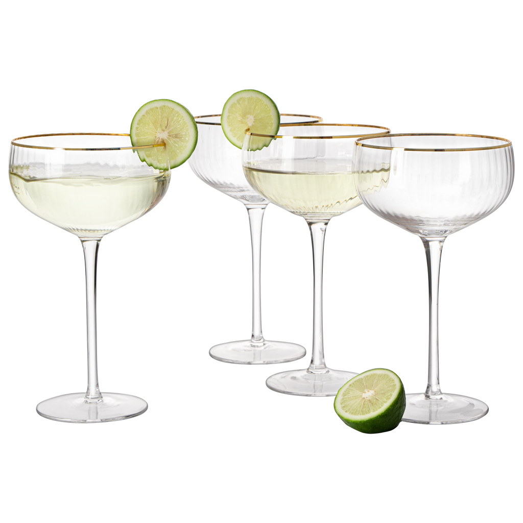 Coupe Cocktail Glasses 7 oz, Set of 4 Classic-0