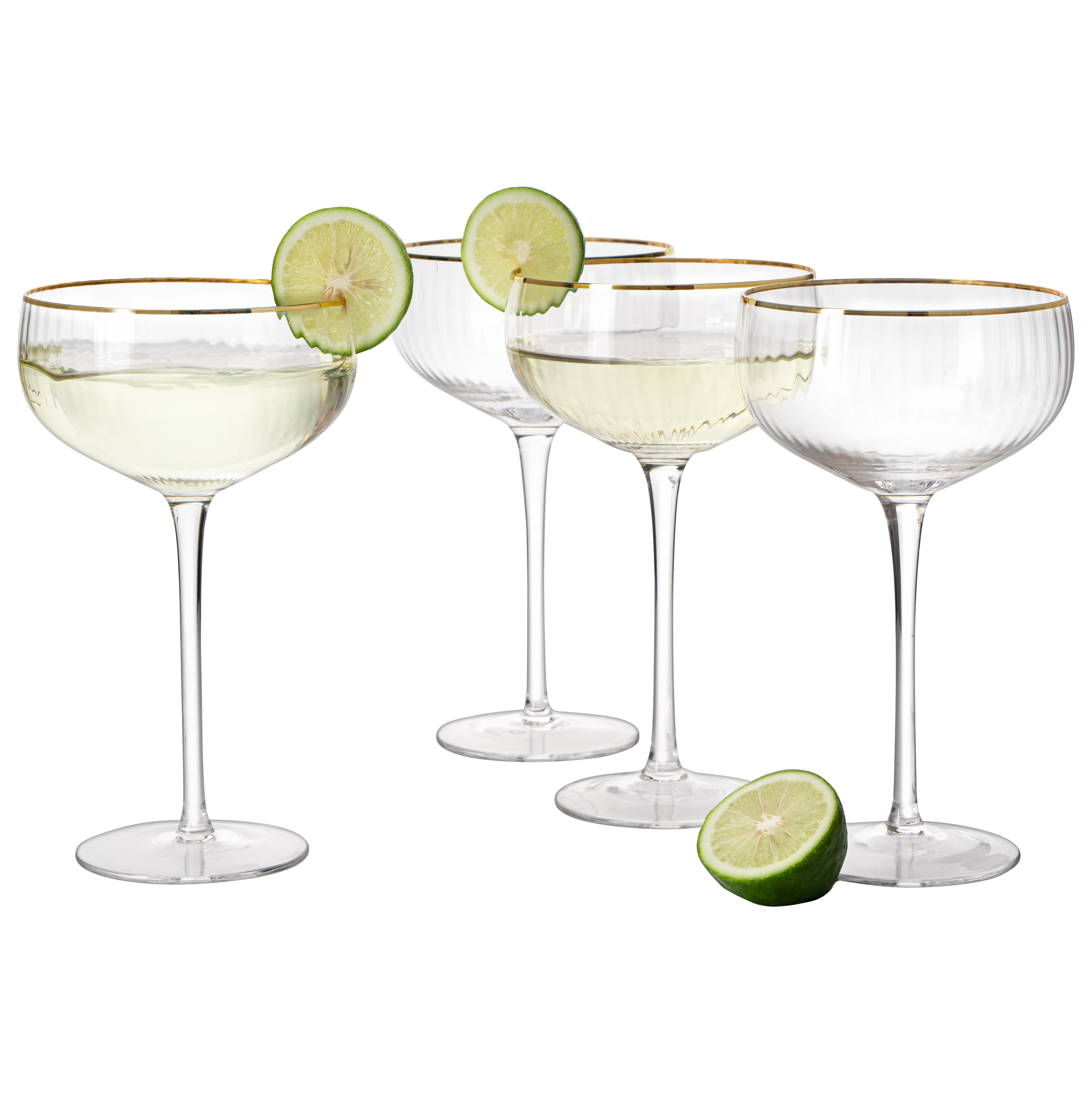 Coupe Cocktail Glasses 7 oz, Set of 4 Classic-0