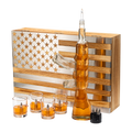 Whiskey Decanter Flag Set - 1000ml AK47 Rifle Gun-0