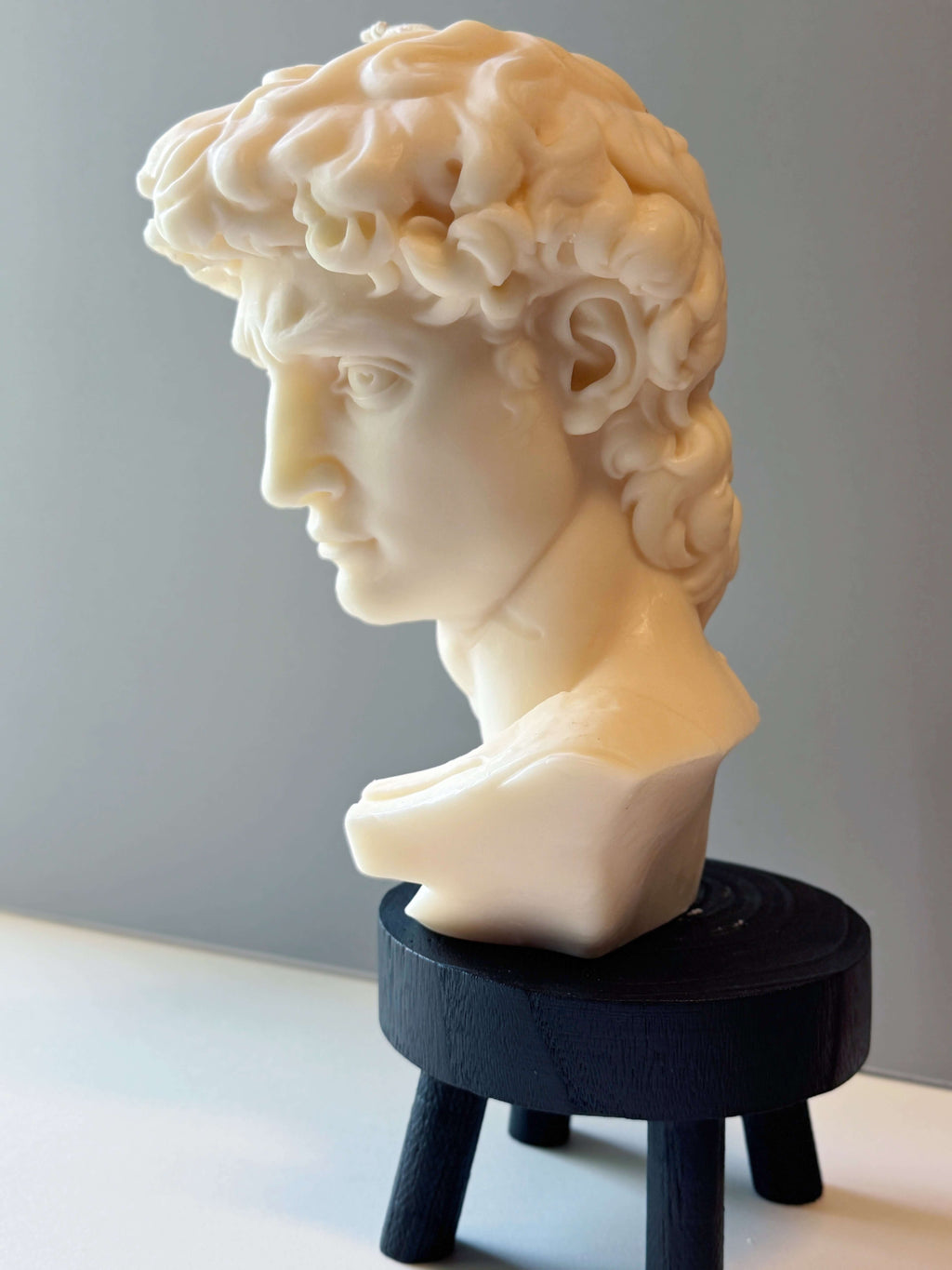 David Head Sculptural Candle | 11" Bust-1