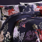 Bebejan Deep Purple Garden 5 Piece Reversible Comforter Set
