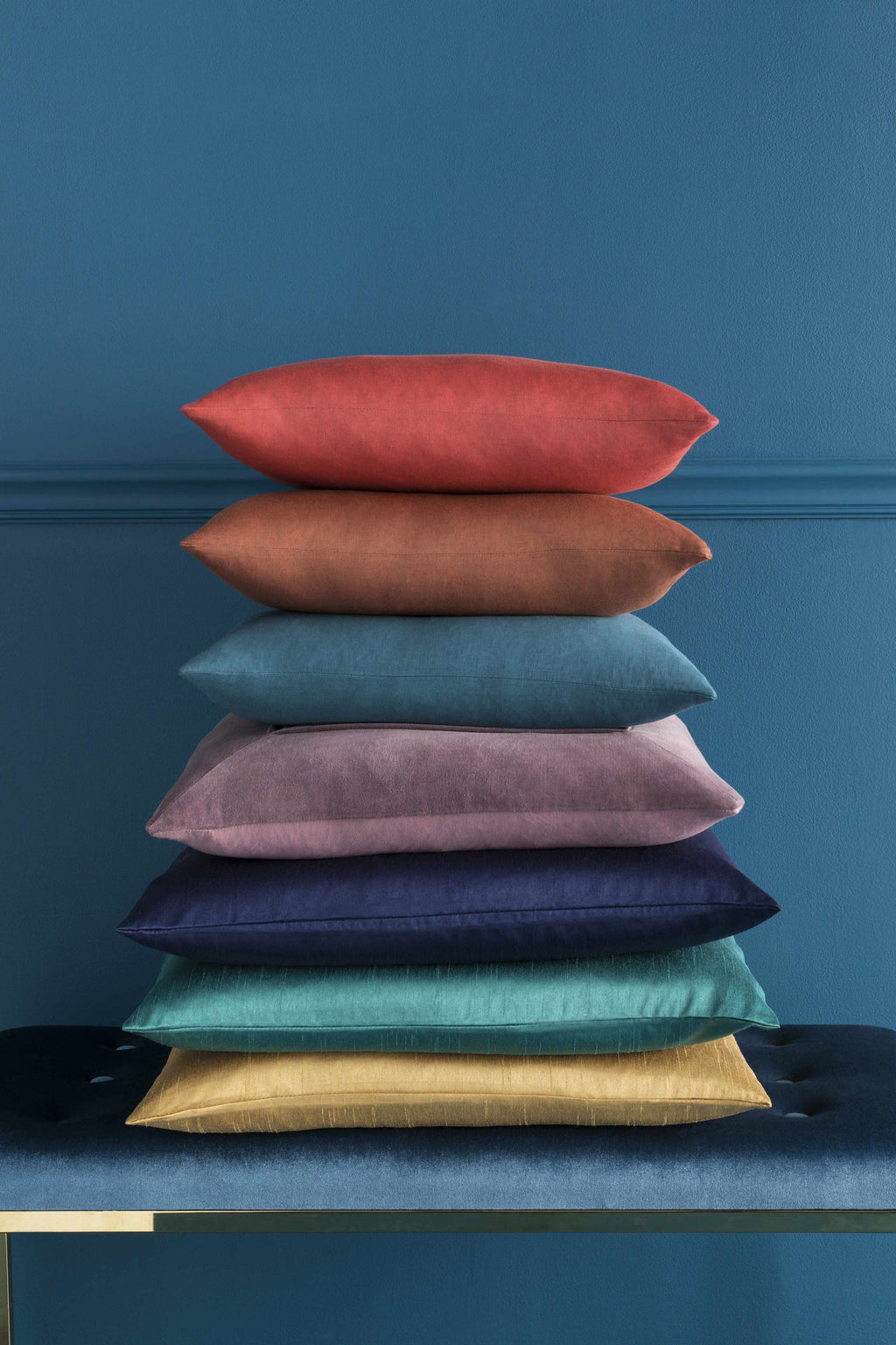 Sachse Teal Pleated Accent Pillow-3