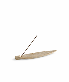 Drift Travertine Incense Holder-0