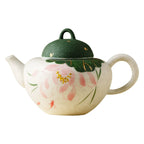 Handmade Ceramic Teapot with Lotus Design – 120ml Traditional Chinese Kung Fu Tea Pot-4