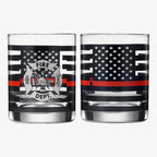 Firefighter Whiskey Glasses | Set of 2 | 12 OZ-1