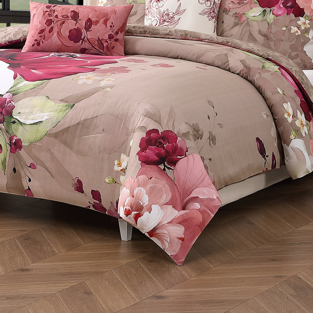 Bebejan Florence 5 Piece Reversible Comforter Set