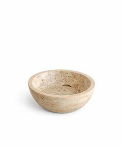 Flow Travertine Bowl-0
